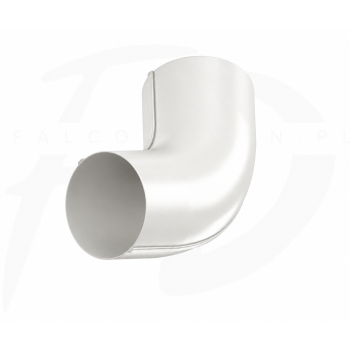 KROP STAL – Kolano Ø 100 – biały RAL 9010